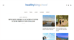 Desktop Screenshot of healthylivingandtravel.com